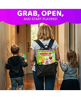 Quokka Magnetic Dress-Up Dolls for Girls Boys with 35 Pieces - Creative Play Set Home or Travel
