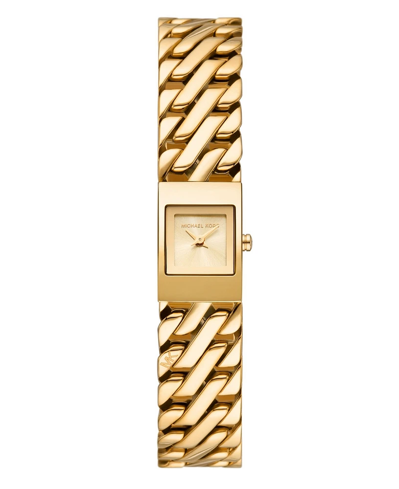 Michael Kors Women's Darrington Gold-Tone Stainless Steel Watch, 14mm