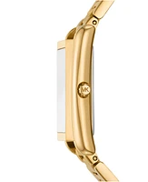 Michael Kors Women's Essex Gold-Tone Stainless Steel Watch, 26x36mm