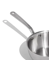 Made In Stainless Steel Clad -Quart Saucier with Lid