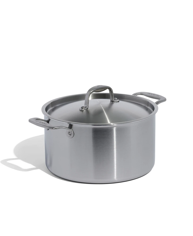 Made In Stainless Steel Clad 8-Quart Stock Pot with Lid