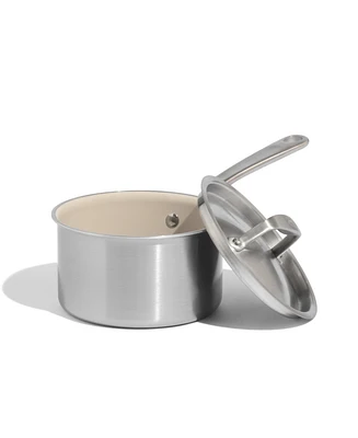 Made In CeramiClad 2-Quart Saucepan with Lid
