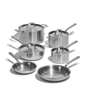 Made In Stainless Steel Clad 10-Piece Cookware Set