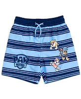 Paw Patrol Toddler Boys Upf 50+ Rash Guard and Swim Trunks Outfit Set