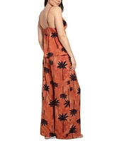 Midnight Bakery Women's Palm Cami Pant Lounge Set