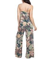 Midnight Bakery Women's Floral Cami Pant Lounge Set