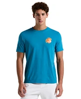 Original Penguin Men's Cocktail Pete Slim Fit Short Sleeve Crewneck Graphic T-Shirt