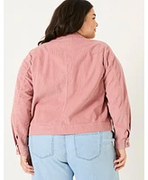 FatFace Plus Sienna Cord Jacket