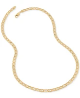 Italian Gold Polished Mariner Link 22" Chain Necklace (5.5MM) in 14k Gold