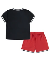 Jordan Toddler Boys 2-Piece Logo Mesh T-Shirt and Shorts Set