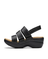 Clarks Collection Women's Merliah2 Bali Wedge Sandals