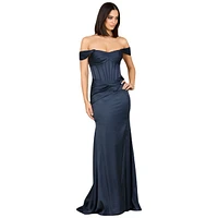 Lara Women's Sleeveless Corset Gown