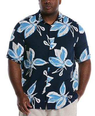 Cubavera Men's Big & Tall Classic-Fit Tropical Floral Button-Down Shirt