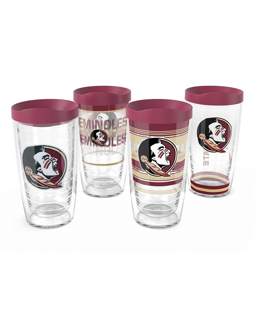 Tervis Tumbler Florida State Seminoles 16oz. Classic Tumbler, Set of 4