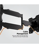 ProMounts Articulating/Full Motion Tv Wall Mount for 17" to 47" TVs up to 77lbs
