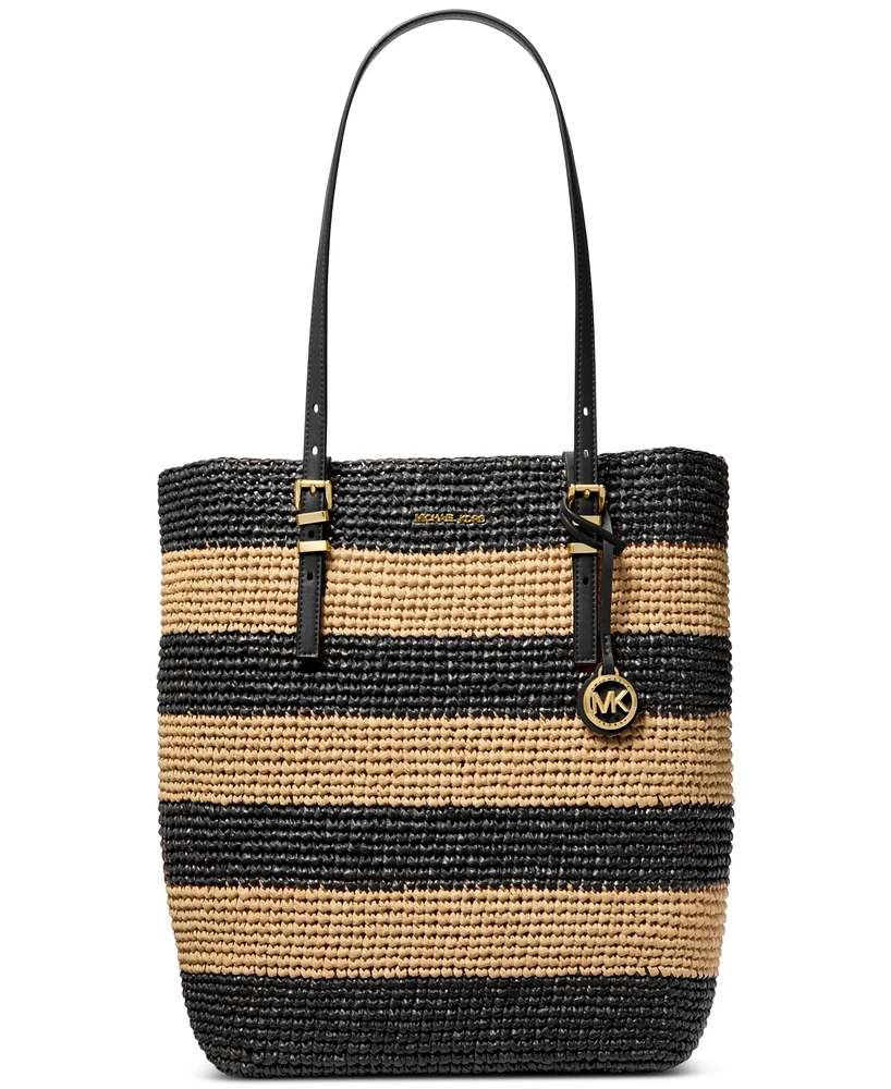 Michael Kors Quinn Large North South Woven Tote