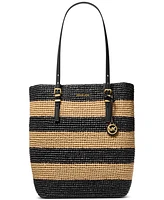 Michael Kors Quinn Large North South Woven Tote