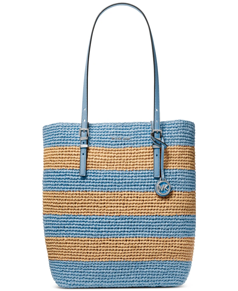 Michael Kors Quinn Large North South Woven Tote