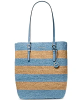 Michael Kors Quinn Large North South Woven Tote