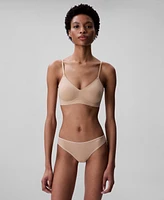 Calvin Klein Women's Invisibles Gel Wire Lightly Lined Bralette QF7142