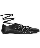 Jeffrey Campbell Regimen Lace-Up Ballet Sneakers