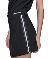 Karl Lagerfeld Paris Women's Striped Skort