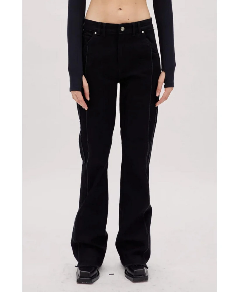 Pcfg Women's Flare Denim Pant