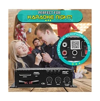 Pyle Compact Bluetooth Power Amplifier with Usb & Sd Readers - PFA220BT