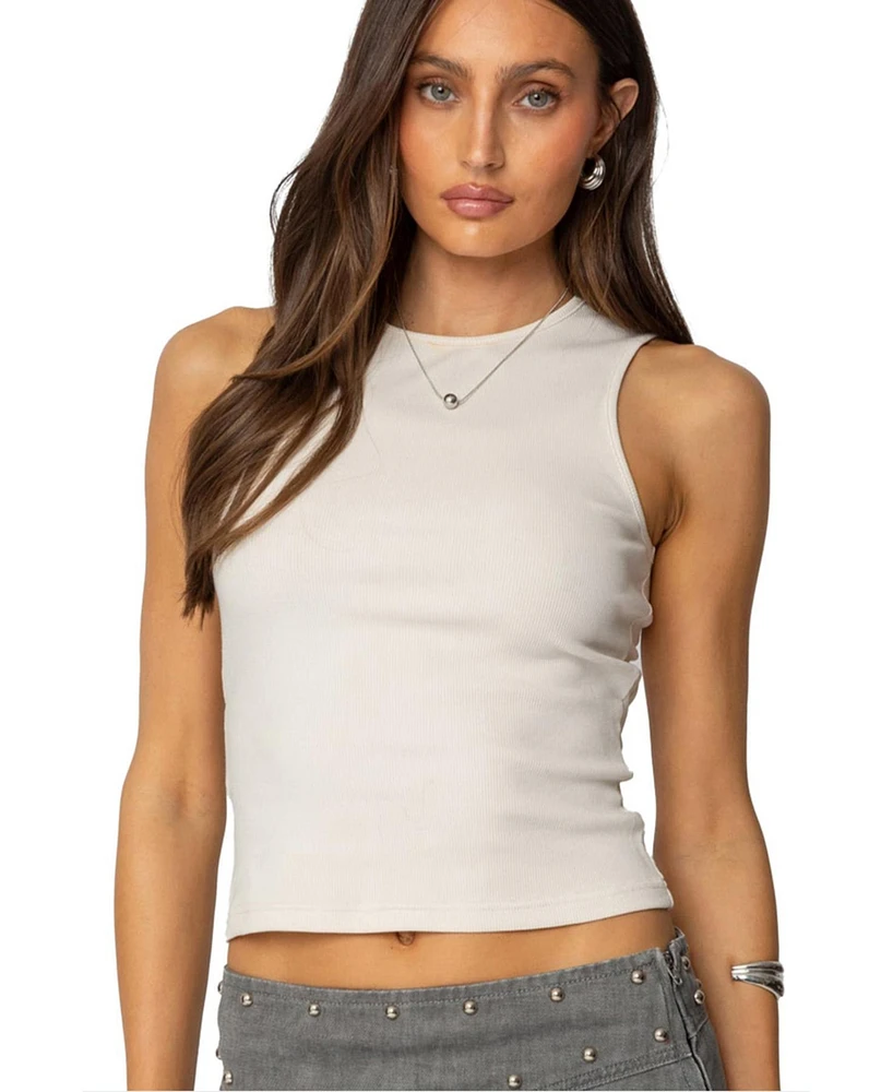 Edikted Women's Calliope Back Cut Out Top