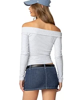 Edikted Women's Claudie Fold Over Top
