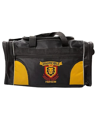 Invincible Hold-All Gym Bag, Breathable Duffle Mesh Bag for Boxing, Mma, Kickboxing, Wrestling & Sports, Waterproof & Rip-Stop Nylon – Medium,