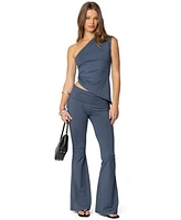 Edikted Women's Jayna Fold Over Leggings