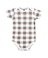 Hudson Baby Boys Cotton Bodysuits, Outdoorsy Cub, Preemie