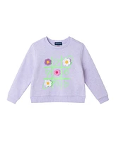 Andy & Evan Toddler Girls Toddler/Child Heart Print Jersey Dress and Sweatshirt Set