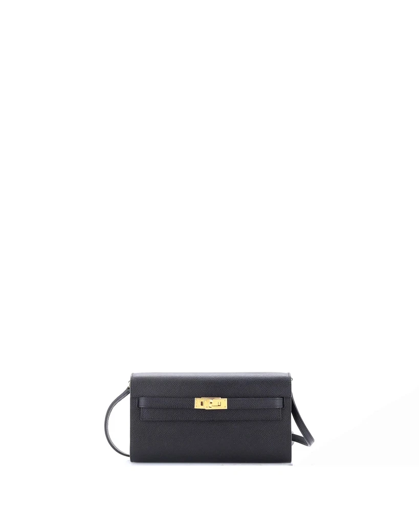 Pre-Owned Hermes Kelly To Go Wallet Epsom