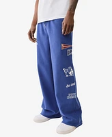 True Religion Men's Reverse Terry Baggy Sweatpants