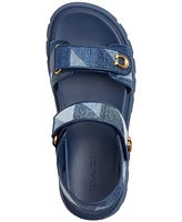 Coach Women's Brynn Platform Patchwork Sandals