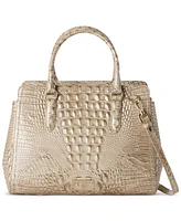 Brahmin Finley Leather Satchel