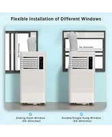 Zafro 10,000 Btu Portable Air Conditioners, with Remote Control, 3 Modes Portable Ac, 2 Wind Speed, Led Display