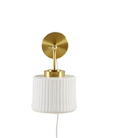 Ink+Ivy 7.5" Luminex Ceramic Wall Sconce