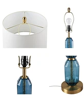 510 Design 26.5" Zirconia Faceted Glass Table Lamp