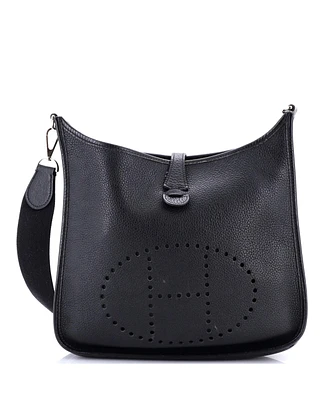 Pre-Owned Hermes Pm Evelyne Bag Gen I Clemence