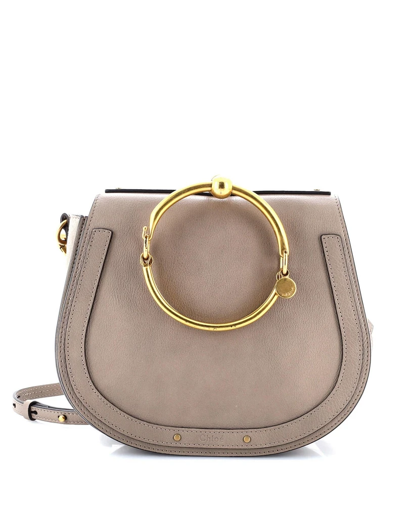 Pre-Owned Chloe Nile Crossbody Bag Leather