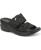 LifeStride Women's Delight Washable Slide Wedge Sandals