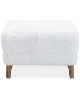 Briannie Fabric Ottoman, Exclusively at Macy's