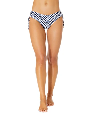 Anne Cole Women's Neo Geo Alex Side-Tie Bikini Bottoms