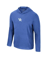 Colosseum Men's Royal Kentucky Wildcats Long Sleeve Hooded T-Shirt