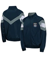 Outerstuff Big Boys and Girls Navy San Diego Fc Field General Track Full-Zip Jacket