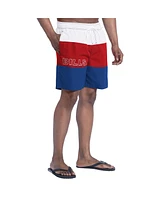 G-iii Sports by Carl Banks Men's Royal/Red Buffalo Bills Sunrise Volley Swim Shorts