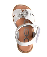Bebe Toddler Girls Medallion with Embossed Sandal